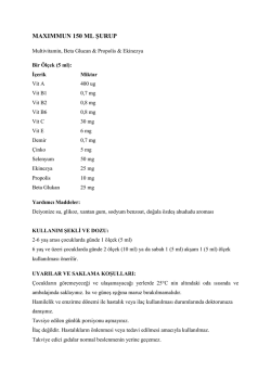 maxımmun 150 ml şurup - Yeditepe Ecza Deposu