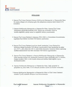 ﬂ HASTANESİ - Samsun Marangozlar ve Döşemeciler Esnaf ve