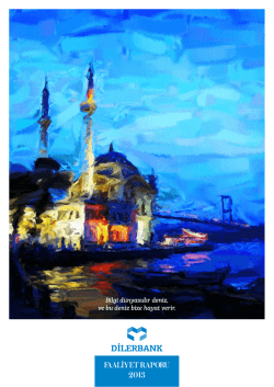 Aralık - Diler Yatırım Bankası A.Ş.