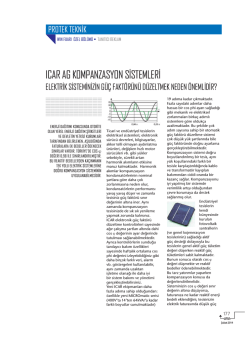 ıcar ag kompanzasyon sistemleri