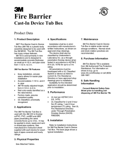Cast-In Device Tub Box