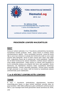 HematoLog - T&uuml;rk Hematoloji Derneği