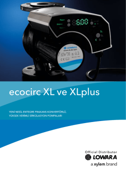 ecocirc XL ve XLplus