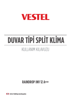 DUVAR TİPİ SPLİT KLİMA