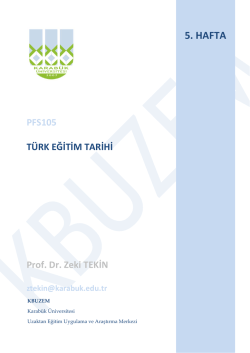 g&ouml;zat - Karab&uuml;k &Uuml;niversitesi