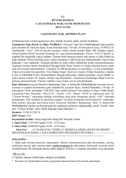 (İİK m.126) (*) İlgililer tabirine irtifak hakkı sahipleri