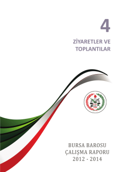 4.b&ouml;l&uuml;m - Bursa Barosu