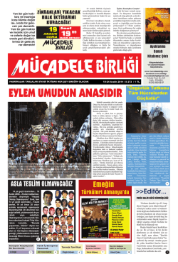 Mizanpaj 1 - M&uuml;cadele Birliği