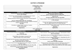 KAYFOR 12 PROGRAM
