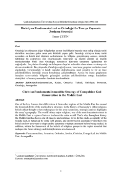 Tam Metin (PDF) - Karatekin &Uuml;niversitesi Sosyal Bilimler Enstit&uuml;s&uuml;