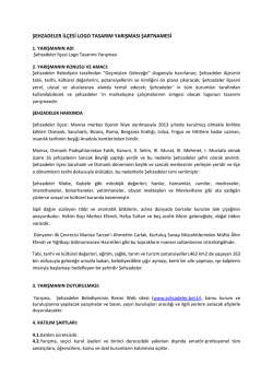 şehzadeler il&ccedil;esi logo tasarım yarışması şartnamesi