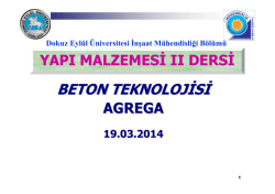 agrega - Dokuz Eyl&uuml;l &Uuml;niversitesi