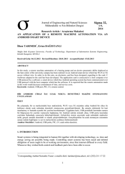 Sigma 32, - yildiz technical university