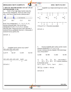 K&Ouml;KL&Uuml; DENKLEMLER