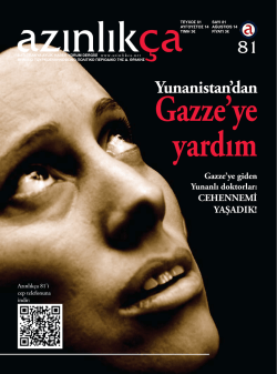 Son Sayı - Azınlık&ccedil;a Haber