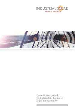 End&uuml;striyel Solar broş&uuml;r&uuml;