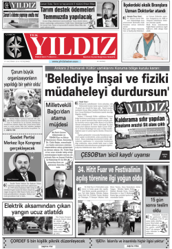 G&uuml;nl&uuml;k Gazetenin Tamamını Okumak İ&ccedil;in TIKLAYIN