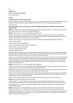 milli eğitim temel kanunu ile bazı kanun ve kanun h&uuml;km&uuml;nde