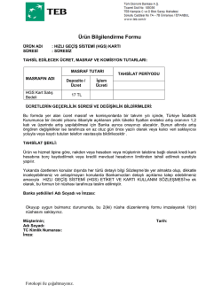TEBForms ONAY DURUM FORMU