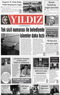 G&uuml;nl&uuml;k Gazetenin Tamamını Okumak İ&ccedil;in TIKLAYIN