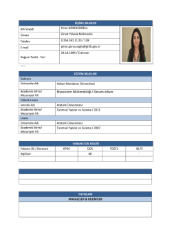 Pınar G&Ouml;R&Uuml;C&Uuml;OĞLU