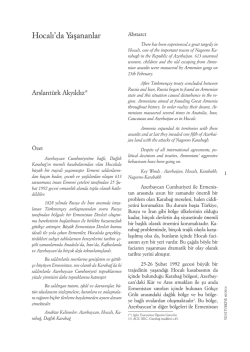 Hocalı`da Yaşananlar