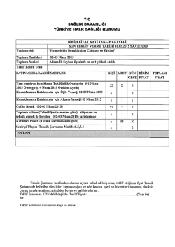 tıklayınız. - Türkiye Halk Sağlığı Kurumu