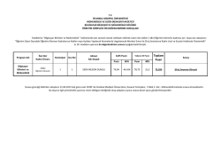 Toplam Puan - Medipol &Uuml;niversitesi