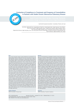 Evaluation of Complience to Treatment and Frequency of