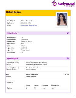 2014-2015 Eğitim-&Ouml;ğretim Yılı Okul Sporları Fiziksel Etkinlik