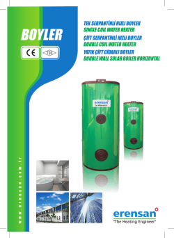 BOYLER - Erensan