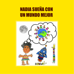 nadia sue&ntilde;a con un mundo mejor - Primo Circolo Didattico Formia