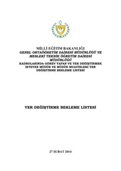 2013-2014 m&uuml;d&uuml;r md. muv. bekleme listesi
