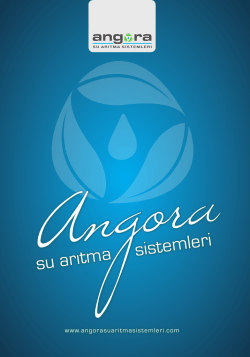 su arıtma sistemleri - Angora Su Arıtma Sistemleri Web Sitesi