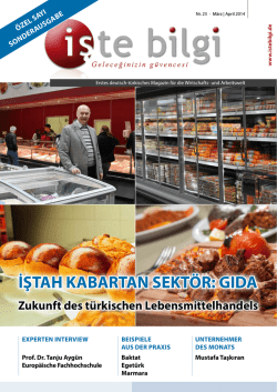 İŞtah KaBartan seKt&Ouml;r: Gida