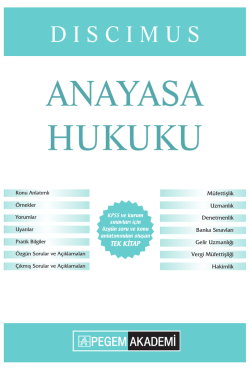 ANAYASA HUKUKU