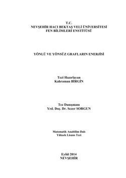 Dosyayı İndir - Nevşehir Hacı Bektaş Veli Üniversitesi Açık Arşiv