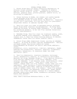 Ilahiyata Ait bir Kaynak Kitap