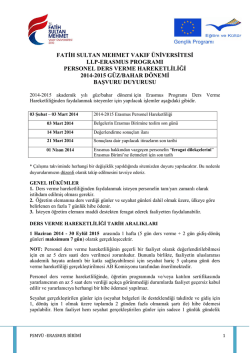 fatih sultan mehmet vakıf &uuml;niversitesi llp