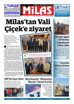 B&uuml;y&uuml;kşehir &ldquo;Muhtarlar Masası&rdquo; birimi kurdu