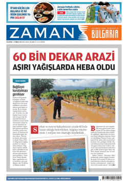 Sayı 26: 30 Haziran &mdash; 6 Temmuz 2014