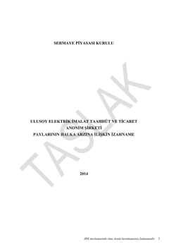 sermaye piyasası kurulu