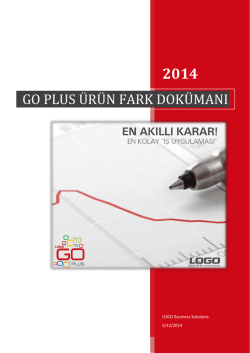 GO PLUS &Uuml;R&Uuml;N FARK DOK&Uuml;MANI - Logo