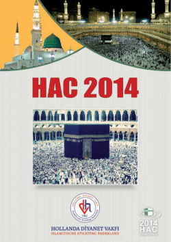 EK-2. 2014 Yılı Hac Broş&uuml;r&uuml;