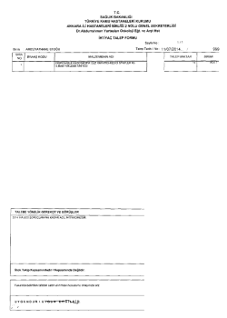 T.C, - Dr. Abdurrahman Yurtaslan Ankara Onkoloji Eğitim ve Araştırma