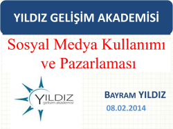 Sosyal Medyayı Akıllı Kullanma Eğitimi