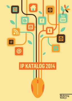 ıp katalog 2014 - Marketing T&uuml;rkiye