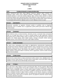 Ders i&ccedil;erikleri i&ccedil;in tıklayınız. - Osmaniye Korkut Ata &Uuml;niversitesi