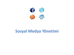 Sosyal Medya