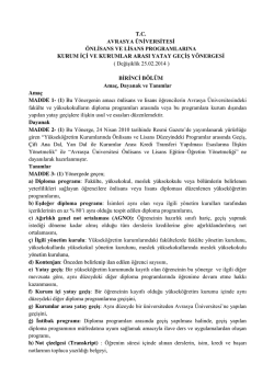 avrasya &uuml;niversitesi &ouml;nlisans ve lisans programlarına kurum i&ccedil;i ve